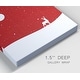 preview thumbnail 3 of 8, Starry Night red-Premium Gallery Wrapped Canvas - Ready to Hang - Multi-Color