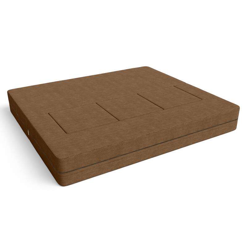 Porch & Den California King Convertible Sleeper Sofa and Ottomans