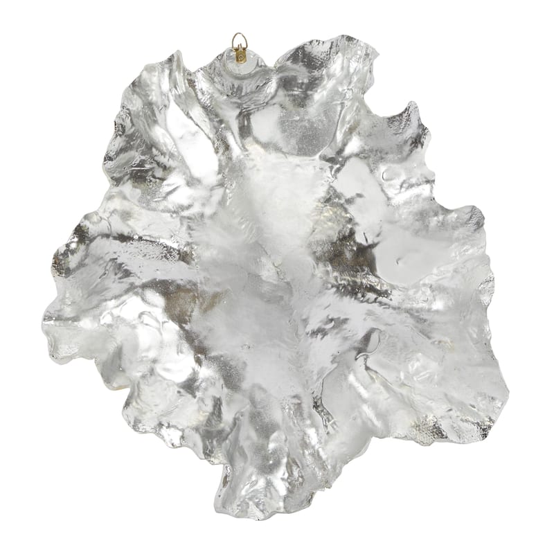 Polystone Floral 3D Home Wall Decor - Set of 3 Gold or Silver Roche River Decor