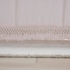 preview thumbnail 3 of 4, Rizzy Home Tatum Solid Crib Skirt Black - 26" X 51" Pink