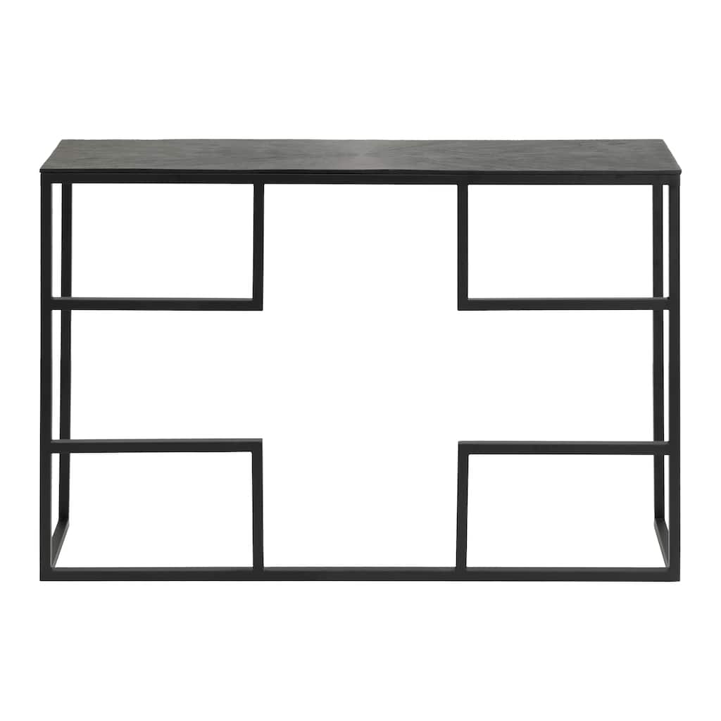 Elk Home Aperio Black Metal 46 Inch Wide Console Table