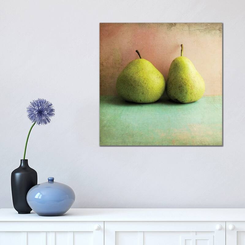 iCanvas "Two Pears" by Lupen Grainne Canvas Print - 18x18x1.5