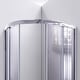 preview thumbnail 14 of 38, DreamLine Prime 33 in. x 33 in. x 76 3/4 in. H Shower Enclosure, Shower Base and Acrylic Backwall Kit
