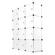 preview thumbnail 1 of 4, Work-It! Cube Storage Organizer | Stackable Portable Closet Organizer Shelves  Stackable Portable Closet Organizer Shelves|12 Cubes
