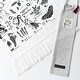 preview thumbnail 3 of 2, Wee Gallery Printed Tapestry - Jungle Animal Alphabet