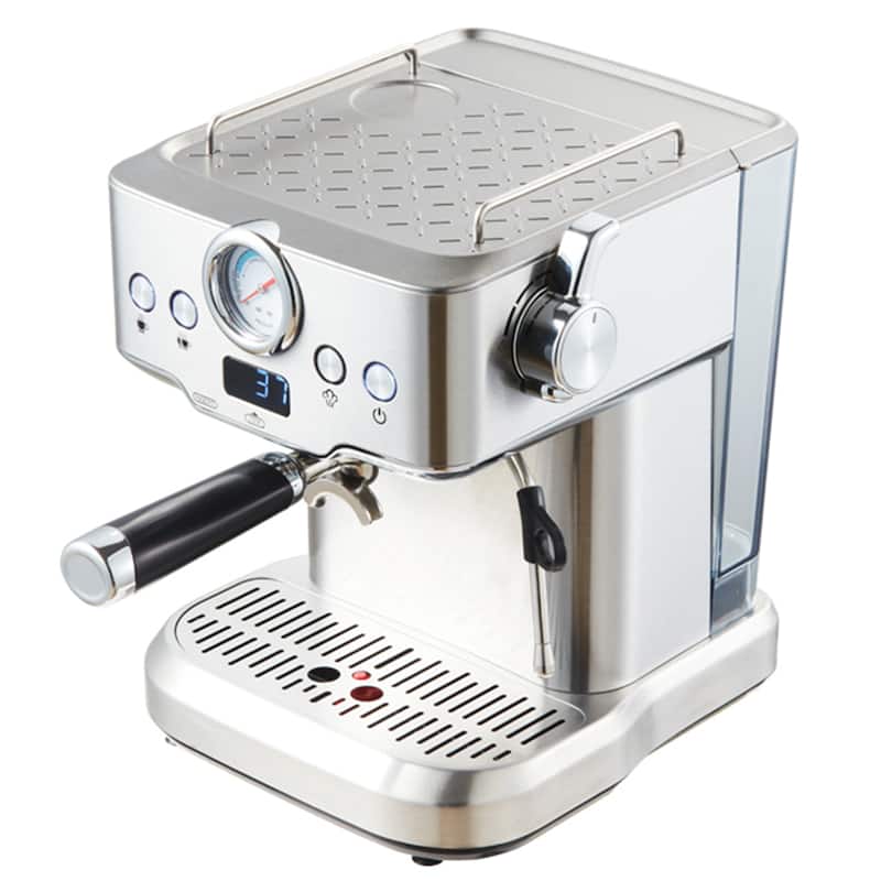 20 Bar Espresso Machine w/ Milk Frother, Single & Double Shot, ESE Pod Compatible