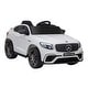 preview thumbnail 1 of 5, Mercedes-Benz AMG GLC63S Coupe Ride-On Car for Kids with Remote Control White