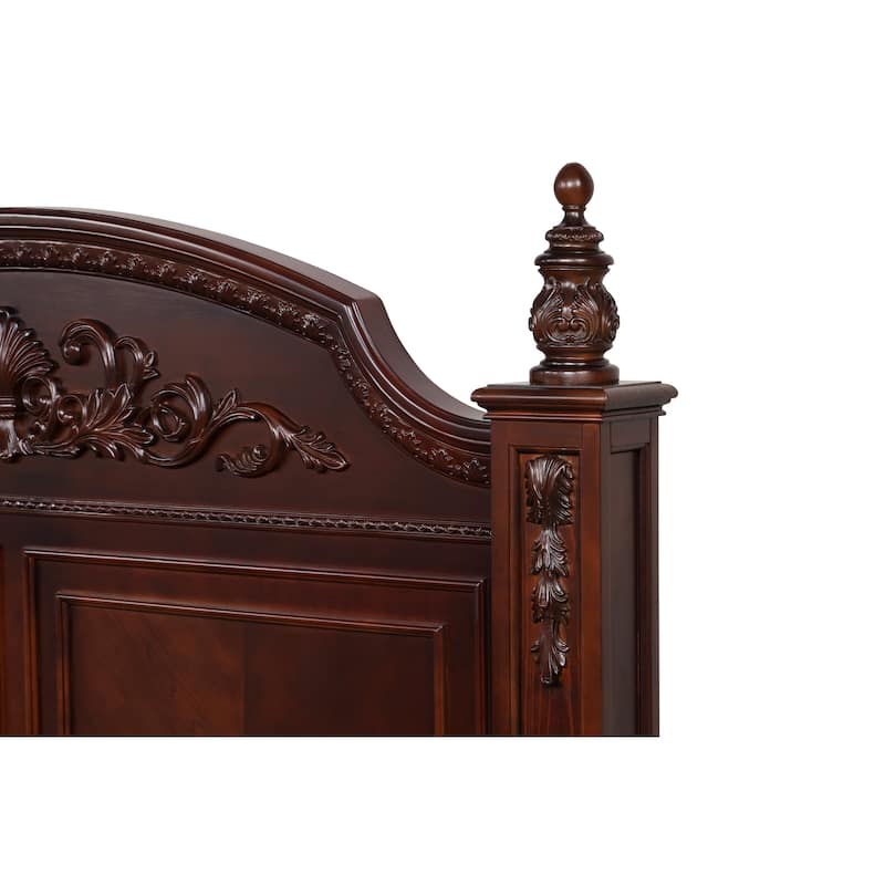 Glory Furniture Lyndon G09400A-KB King Bed Post Bed Cherry Finish