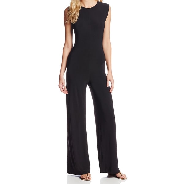 jersey knit jumpsuit