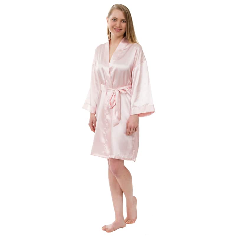 Women's Silky Satin Robe