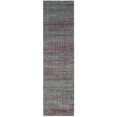 SAFAVIEH Valencia Shareen Distressed Vintage Boho Oriental Polyester Rug