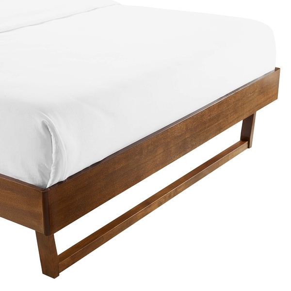 Billie Full Wood Platform Bed Frame - On Sale - Bed Bath