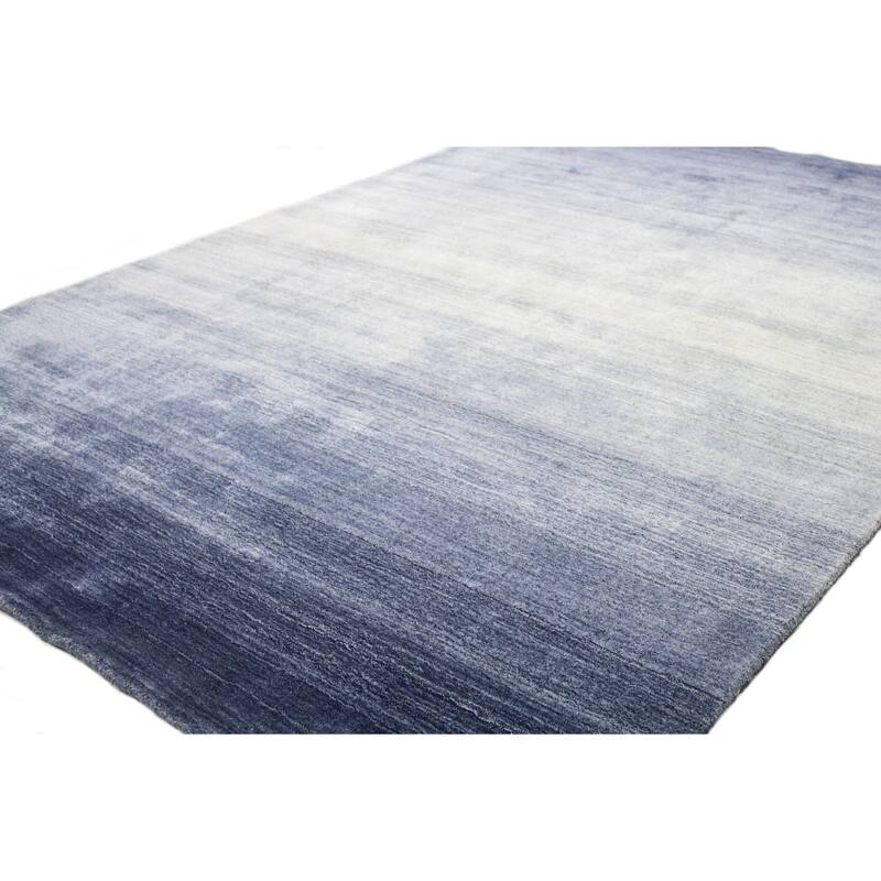 Bashian Hand Loomed Zabel Wool And Viscose Rug