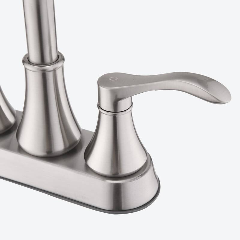 BATHLET Swivel Spout Centerset Bathroom Sink Faucet