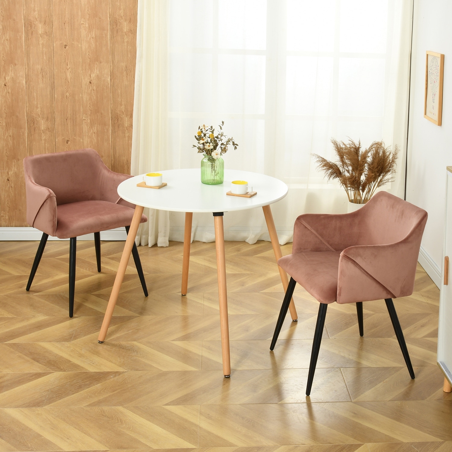 Kitchen table deals arm chairs