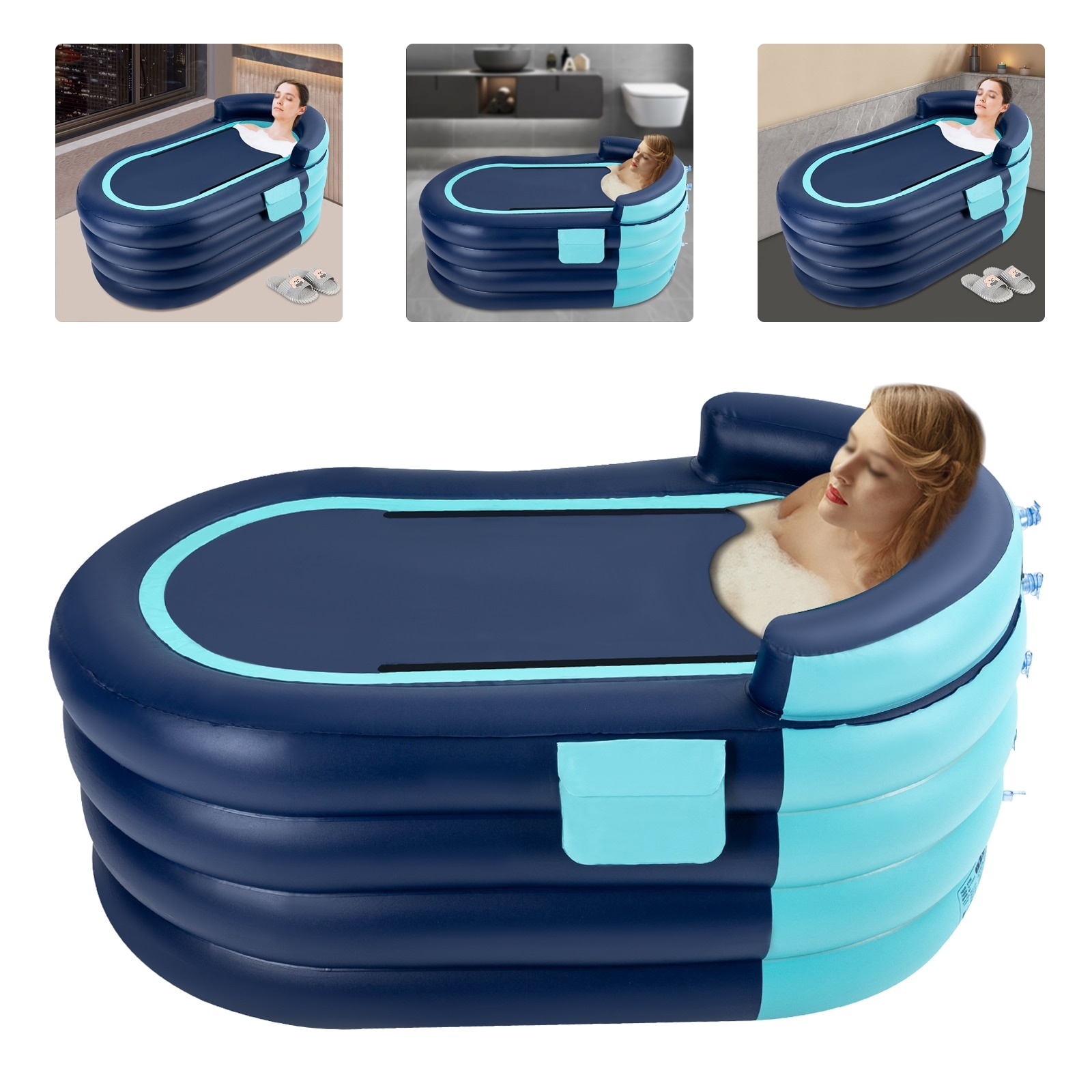 Inflatable bed bath cheap