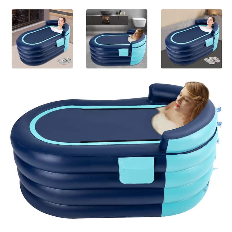 Inflatable Bath Tub Spa With Wireless Electric Air Pump