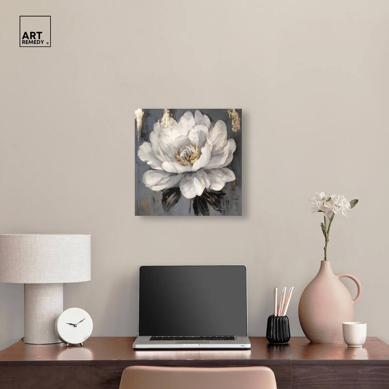 Ivory Incarnation I Canvas by Art Remedy, Gallery Wrapped