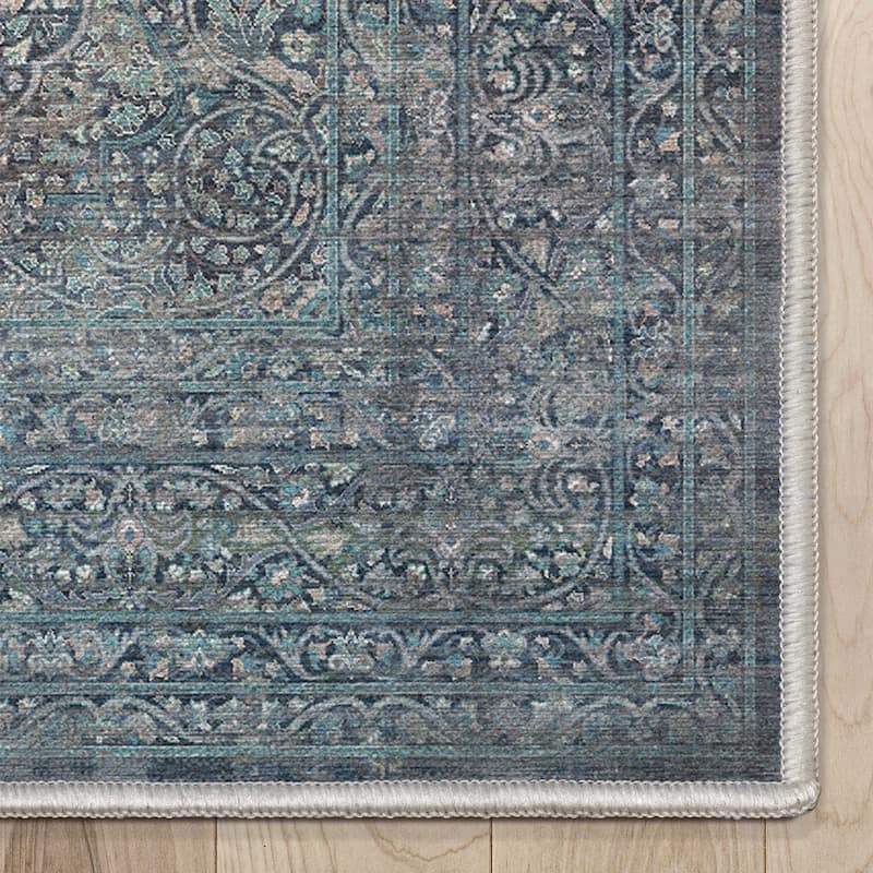 Well Woven Asha Vintage Juliette Persian Flat Pile Area Rug
