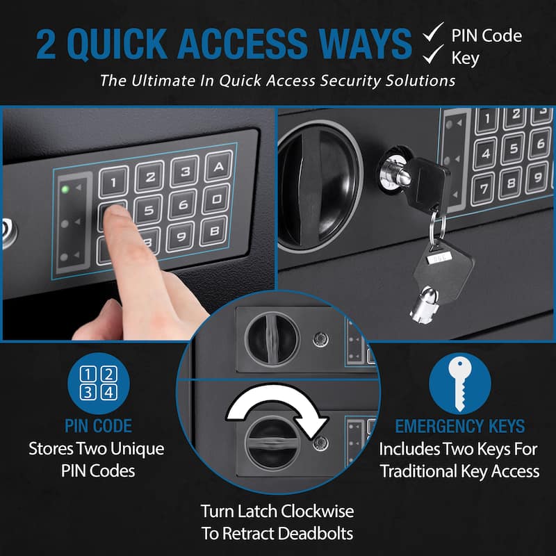Compact Keypad Depository Safe