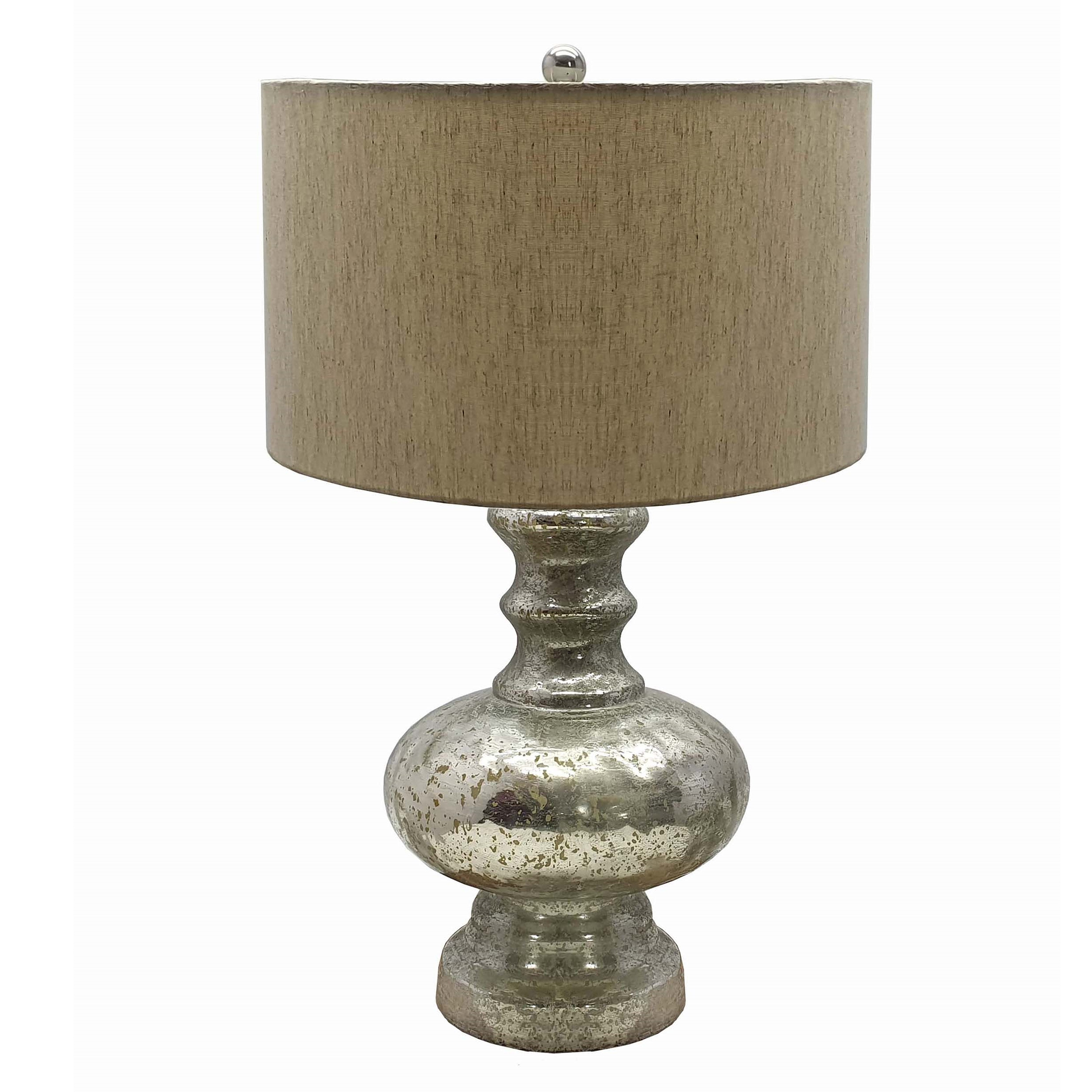 Pottery barn mercury glass lamp on sale