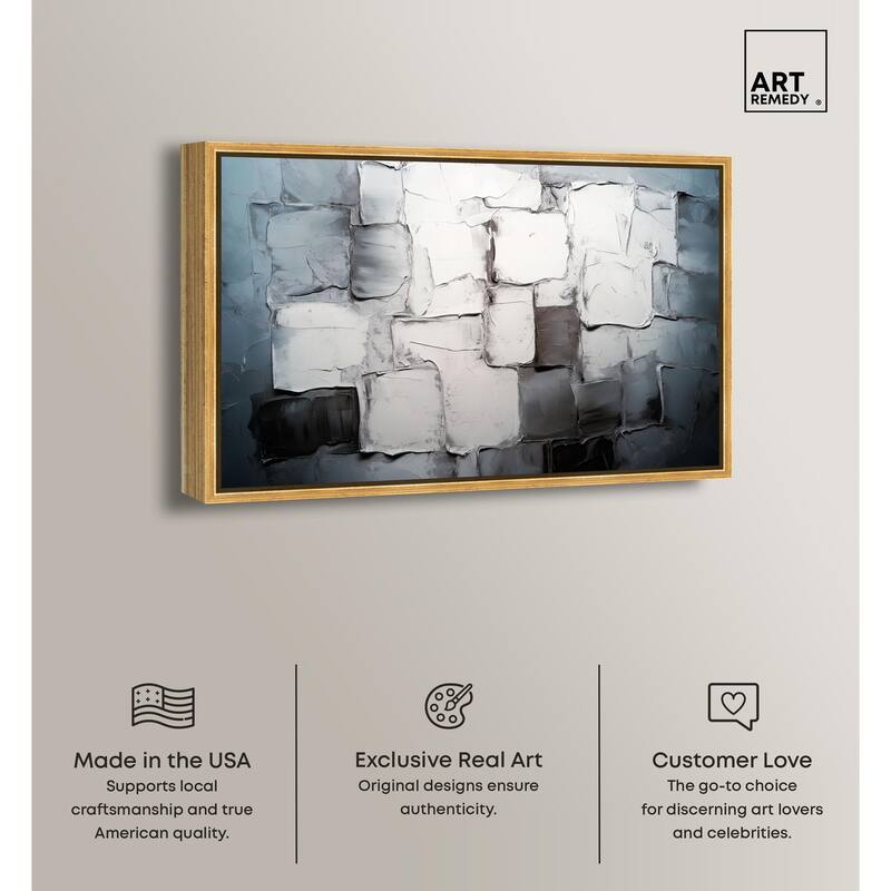 Urban Grid Canvas by Art Remedy