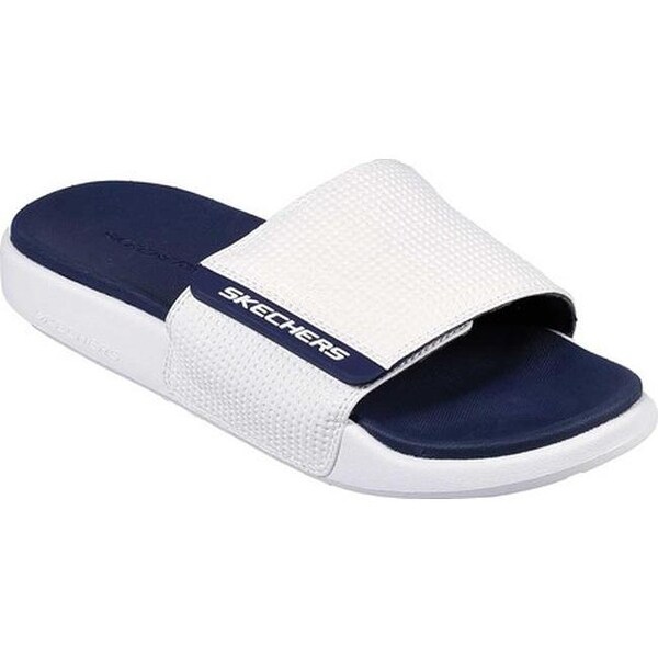 skechers men's slide sandals