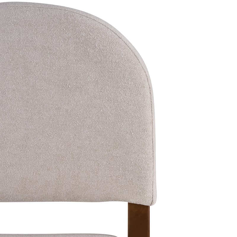 Christopher Knight Home - Upholstered Counter Height Bar Stool Set with Spacious Seat & Adjustable Floor Levelers, Set of 2