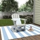 preview thumbnail 25 of 98, Polytrends Laguna Adirondack Eco-Friendly Poly All-weather Outdoor Rocking Chair Sand