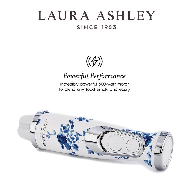 Laura Ashley powered by VQ 4-in-1 Hand Blender China Rose