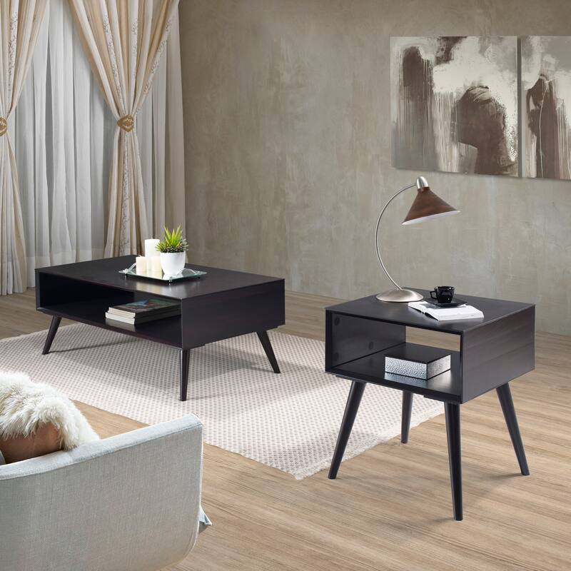 Steve Silver Carson Carrington Home Elnora Mid-Century Side Table