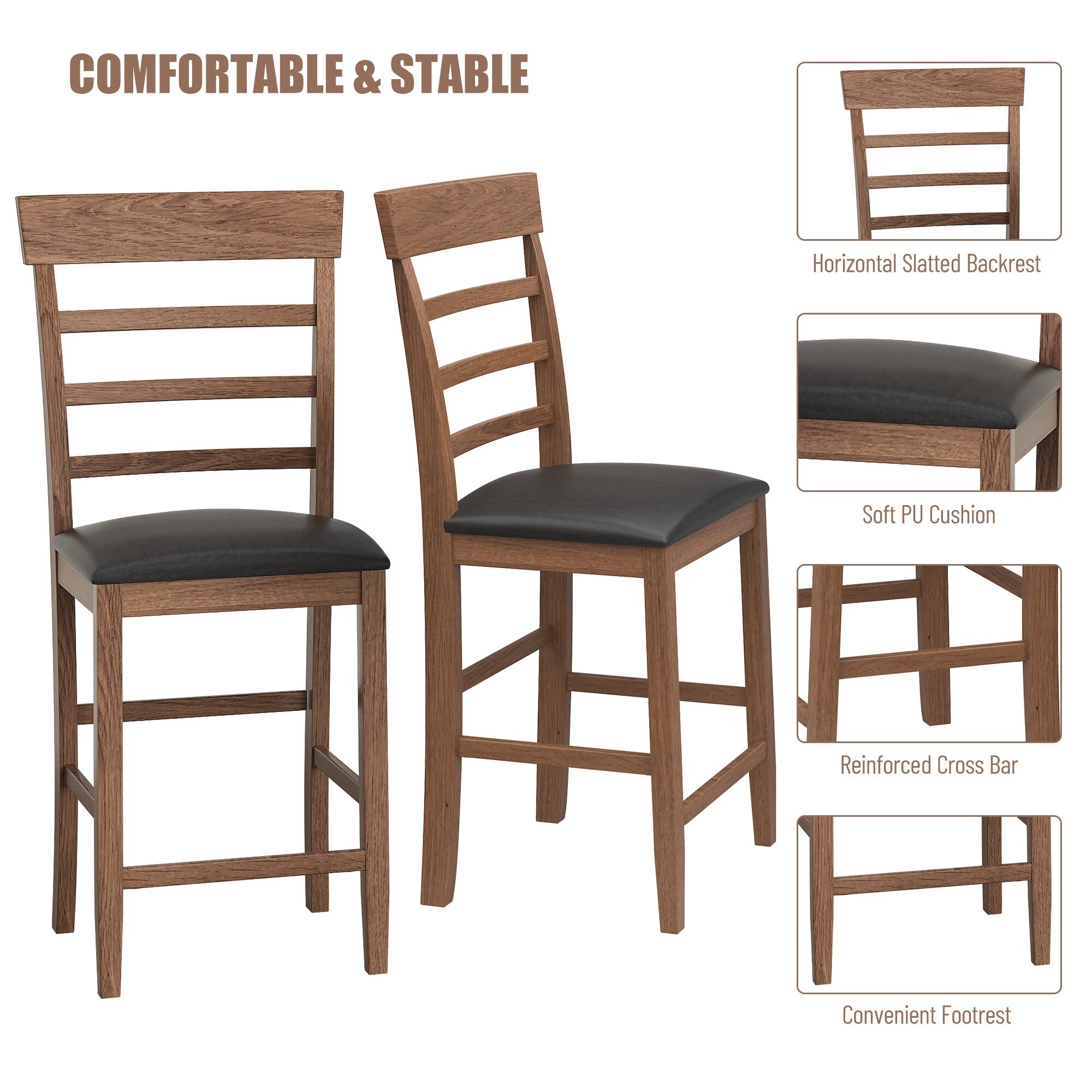 3PCS Retro Round Counter Height DropLeaf Table Set Pub Set On Sale Bed Bath & Beyond 39984257