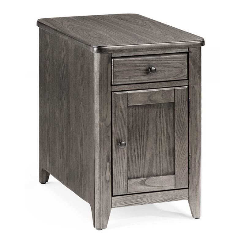 Chromcraft Peter Revington End Table in Gray Finish