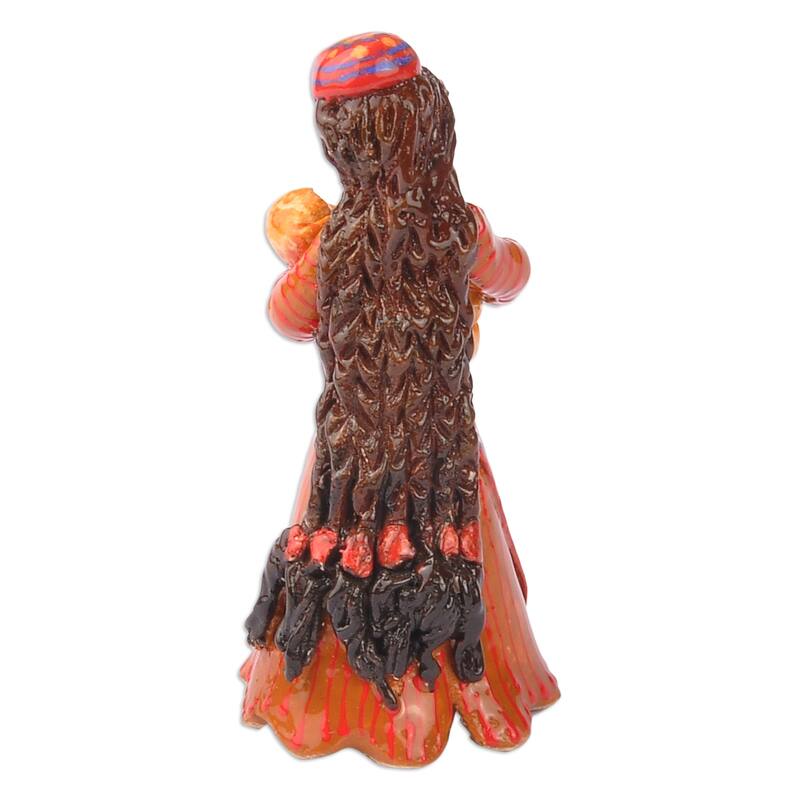 Novica Handmade The Woman From Vaspurakan Ceramic Figurine