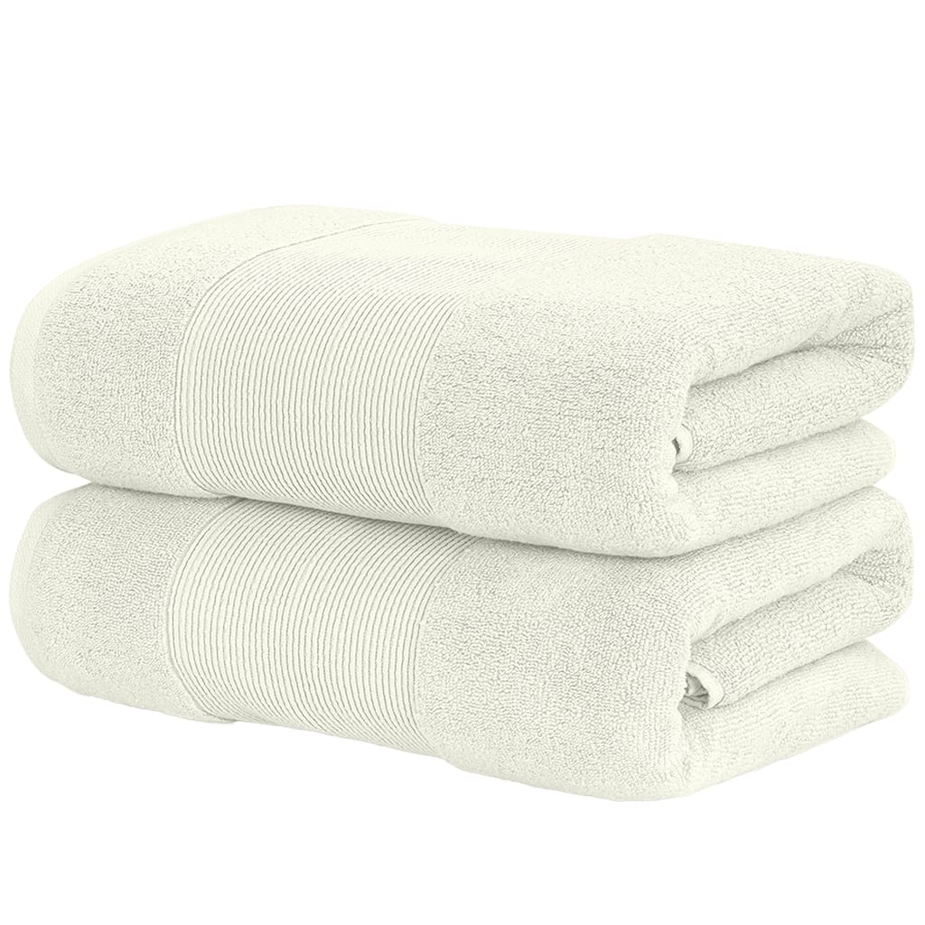 Modern Threads Air Cloud 2-Pack Oversized Bath Sheet Set