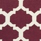 preview thumbnail 24 of 32, Hand-Woven Esme Moroccan Trellis Reversible Flatweave Wool Rug - 4' x 6'