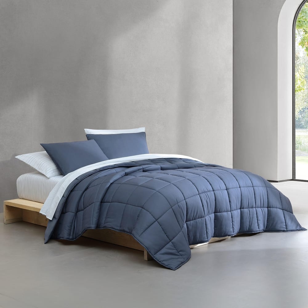 Calvin Klein Reversible Plush Comforter Bonus Set