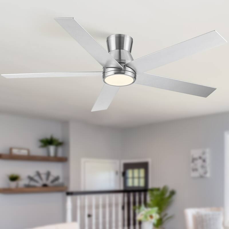 52" Low Profile Ceiling Fan with LED Light