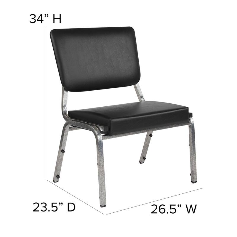 1500 lb. Rated Antimicrobial Bariatric Medical Reception Chair