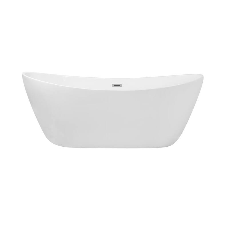 Irsa Soaking Bathtub in Glossy White