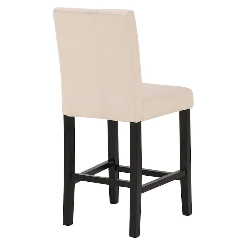 24 Inches Counter Height Bar Stools with Back Set of 2