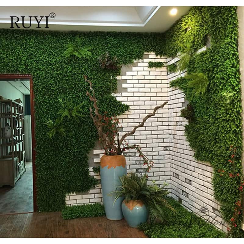 20"x20" Artificial Boxwood Hedge Greenery Panels - 108pc