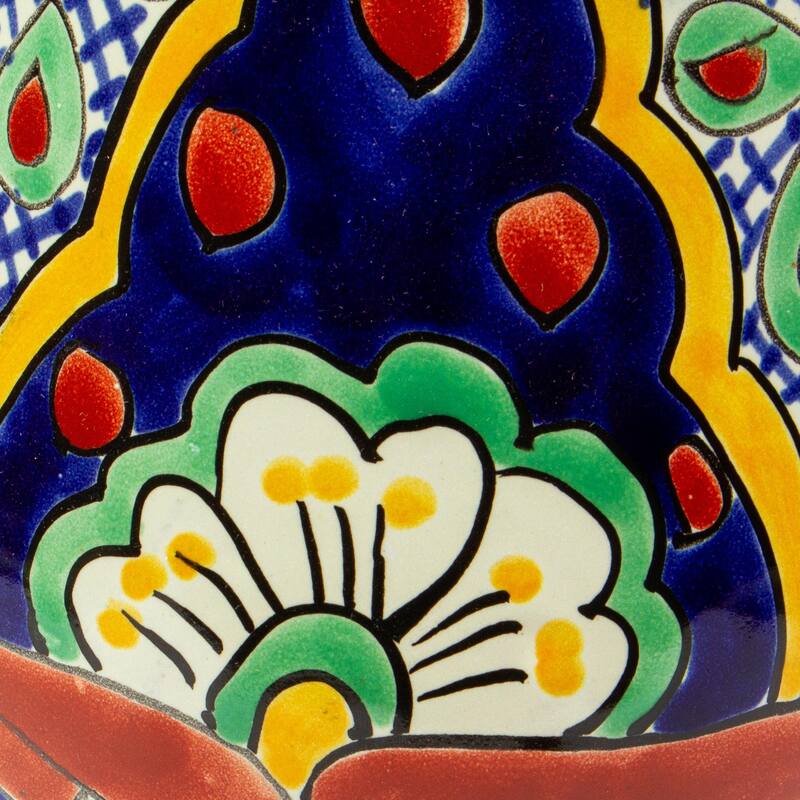 Novica Handmade Hidalgo Fiesta Ceramic Pitcher