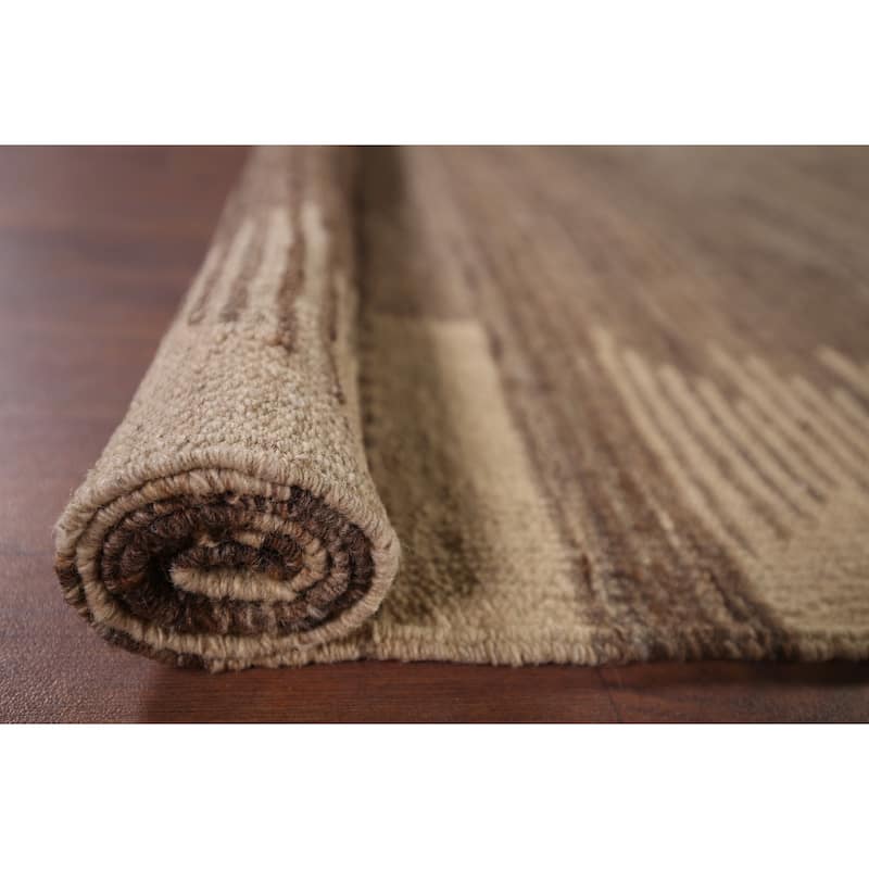 Nomadical Kilim Persian Vintage Area Rug Hand-Woven Wool Carpet - 5'5"x 8'2"