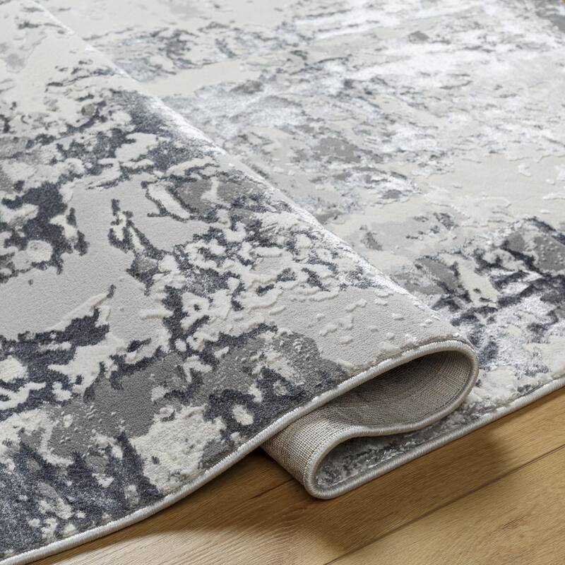 Livabliss Sunrise Abstract Area Rug