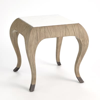 Paris Spot Table-Grey Sandblasted Oak