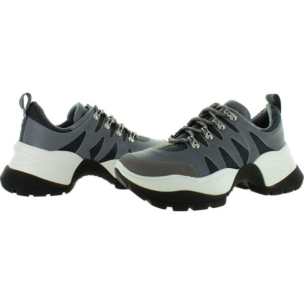 solid black athletic shoes