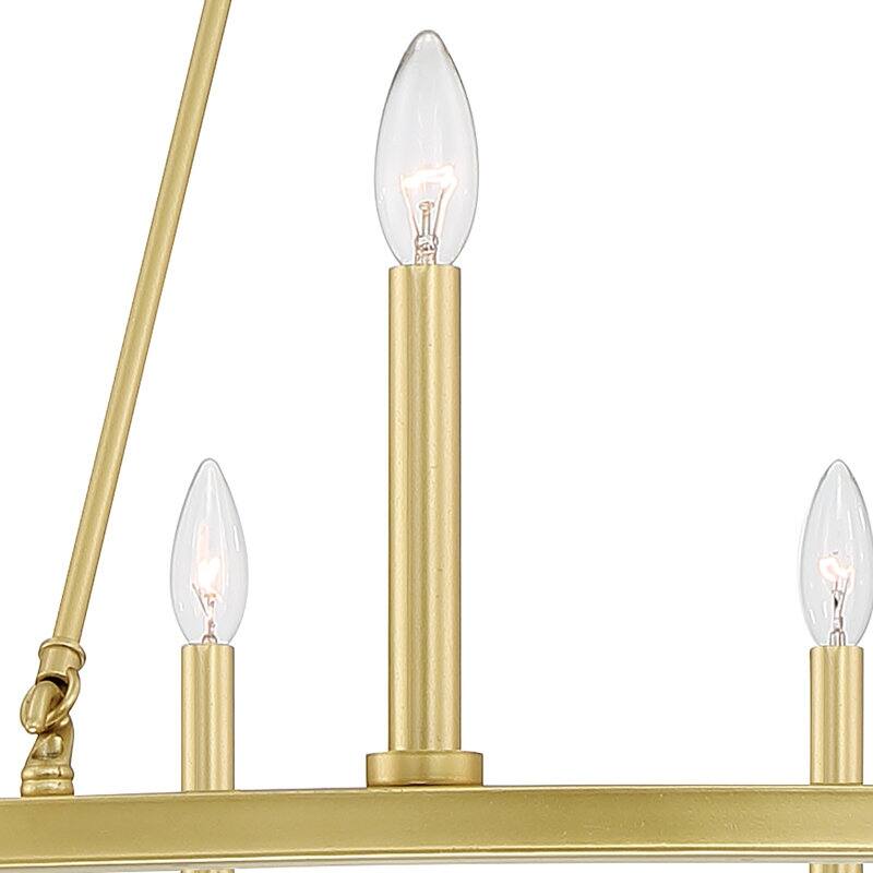 47In Farmhouse 16-light Large Round Wagon Wheel Candle Chandelier - 47'' D X 140'' H