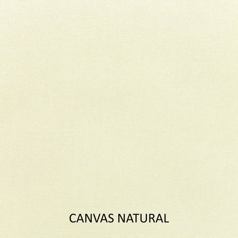 Sunbrella Canvas 40 in x 17 in x 2 in Bench Cushion Bristol - 40 in x 17 in x 2 in - Canvas Natural