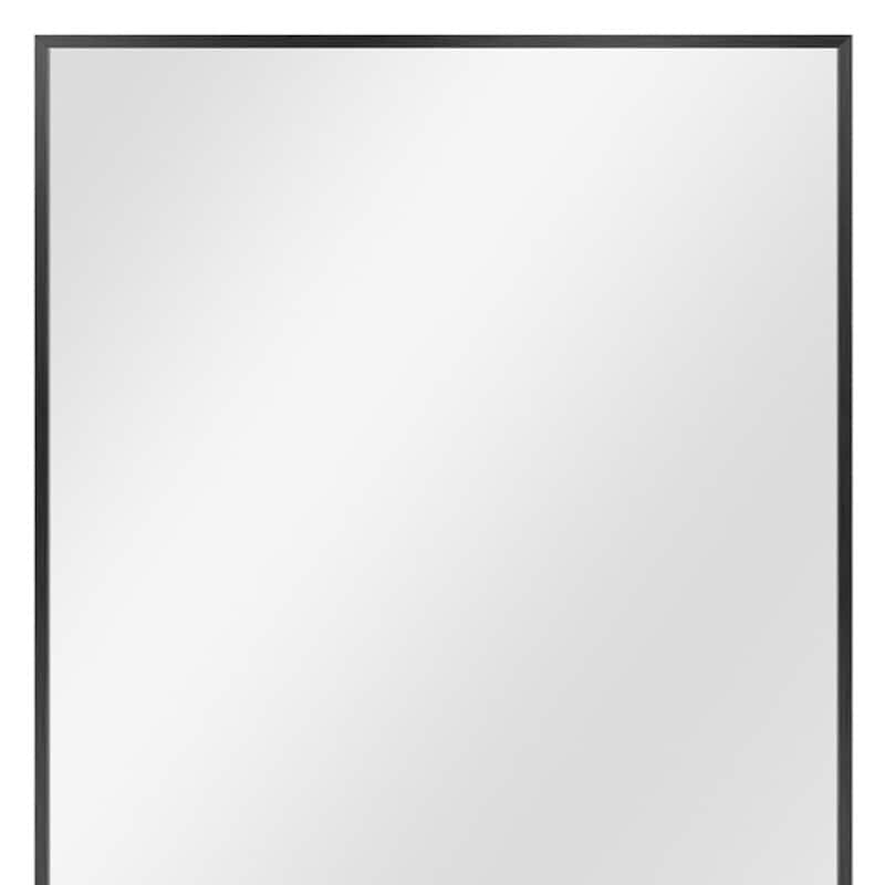 HomeRoots 36" Gold Metal Framed Bathroom Vanity Mirror